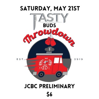 The first round of preliminary competition to see who will compete in the
🏆 4th Annual Tasty Buds Throwdown 🥊
will be held at @johnsoncitybrewing_bc on Saturday, May 21st at 4pm!
$6 will get you a ballot to vote for People’s Choice and a delicious tasting from @spanquisfoodtruck, @gypsyroadeatery, and @thetruckycheese!

*The second round of preliminary competition will be held at High Voltage on Saturday, June 11th.
Trucks competing will be @eshtastreetfood, @hound_dogs_of_jc, and @bakedandloaded18. 

*The winners of each preliminary will advance to the
🏆 4th Annual Tasty Buds Throwdown 🥊
Food Truck Competition sponsored by @bankoftennessee to compete against @maemaleesspringrolls, @theprojectwafflefam, and @opiespizzawagon at High Voltage on Saturday, September 17th! 🤩