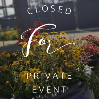⚡️Thursday, Jan. 20th⚡️
::
We are closed for a private event.
See you tomorrow!