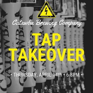 🍻 TAP TAKEOVER 🍻
with @catawbabrewing THIS THURSDAY from 6-8pm!
You don’t want to miss it!

What’s on tap for the Tap Takeover, you might ask? Here’s the list:
• Carolina Fog IPA
• Peanut Butter Jelly Time Raspberry Brown Ale
• White Zombie White Ale
• Brown Bear Brown Ale
• Strawberry Zombie White Ale 🍓(we’re excited about this one)

▪️Free pint glass when you order one of the Catawba brews we have on tap while supplies last!

▪️ 💥 TRIVIA NIGHT with @ypkingsport 💥
DC Trivia starts at 6pm!
🏆 Team prizes!
🦹🏻‍♂️ Bonus points for costumes!

▪️🍚 @maemaleesspringrolls serving dinner 5pm-sellout!

Cheers! 🍻