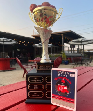 ❗️TODAY ❗️TODAY ❗️TODAY❗️

Passports will be on sale today at High Voltage!

🏆4th Annual Tasty Buds Throwdown🏆
At High Voltage in Downtown Kingsport
Sponsored by @bankoftennessee 

It’s time for a THROWDOWN! 🥊

Five local food trucks will be duking it out on Saturday, Sept. 17th!
..............................................................................

➡️ Here’s what you need to know ⬅️

You’ll need a passport.
Why do I need a passport for a food truck competition you ask?

The passport gets you a tasting from all five trucks and allows you to vote for best food truck. Be sure to vote before 7pm.
Passports are $10.
Passports are for sale at participating food trucks, Model City Tap House, and High Voltage.
Inside the passport you’ll find places for stamps. When you get your tasting, you get a stamp. Be sure you get all five!

🍻 For an extra entry in the prize drawing buy a pint from High Voltage and @modelcitytaphouse. Don’t forget your stamp! 🍻

When you’ve collected all the stamps your passport is complete! Return completed passports to High Voltage by 7pm. The passport MUST be completed to be entered in the prize drawings.
*YOU MUST BE PRESENT AT THE TIME OF PRIZE DRAWINGS*

✨Don’t forget to vote!✨
Inside your passport there is a spot to write in your favorite food truck for the People’s Choice Award.

Awards ceremony and prize drawings at 7:30pm
..............................................................................

❗️Food Trucks Participating❗️

* @maemaleesspringrolls 
* @opiespizzawagon 
* @theprojectwafflefam 
* @spanquis
* @bakedandloaded18
..............................................................................

⏰ Schedule ⏰

•3pm......Gates open

•3pm-6pm......Passport holders receive tastes from all food trucks

•6pm......All trucks begin serving meals until sold out

*VOTE FOR BEST FOOD TRUCK*

•6pm......Live music by @donnieandthedryheavers

•7pm......All ballots and passports must be returned to High Voltage

•7:30pm......Awards ceremony and prize drawings at High Voltage

*Winner must be present at the time of prize drawing*
..............................................................................